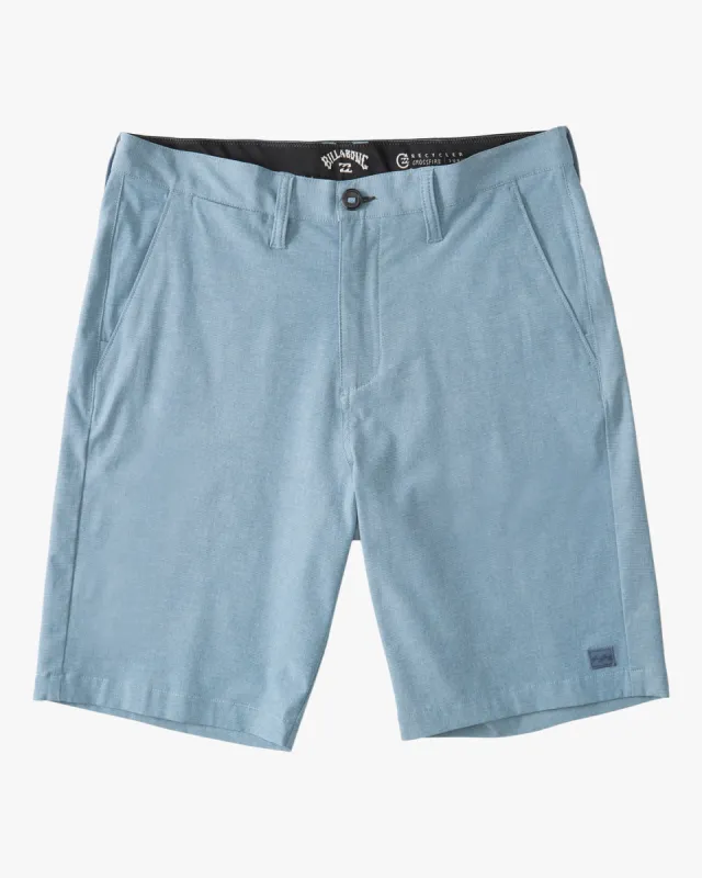 Boys Crossfire 18" Hybrid Submersible Shorts - Dusty Blue sold by Billabong