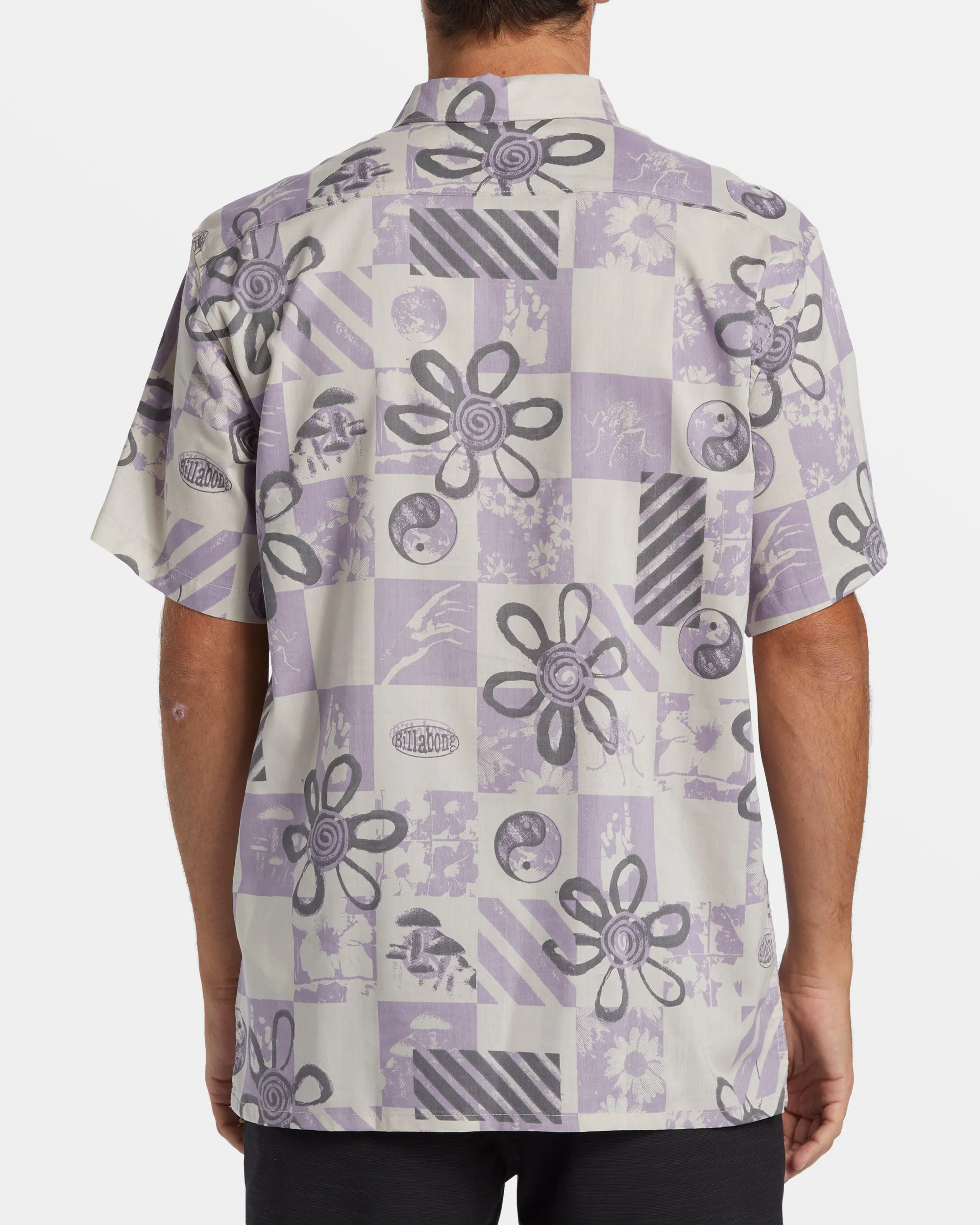 Double Vision Short Sleeve Shirt - Purple Ash sold by Billabong product image thumbnail 2