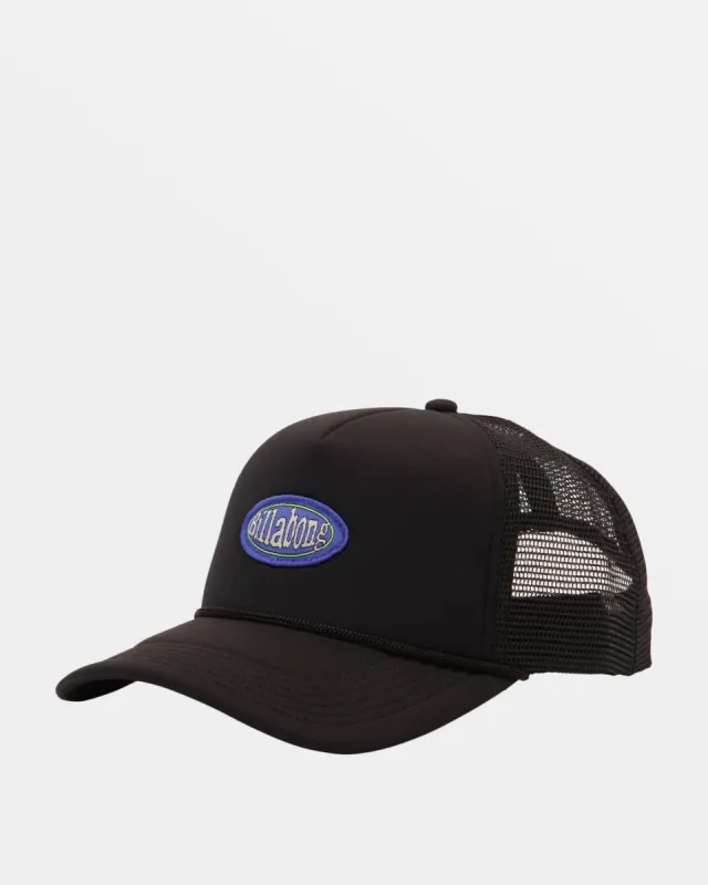 Riot Trucker Hat - Black made by Billabong