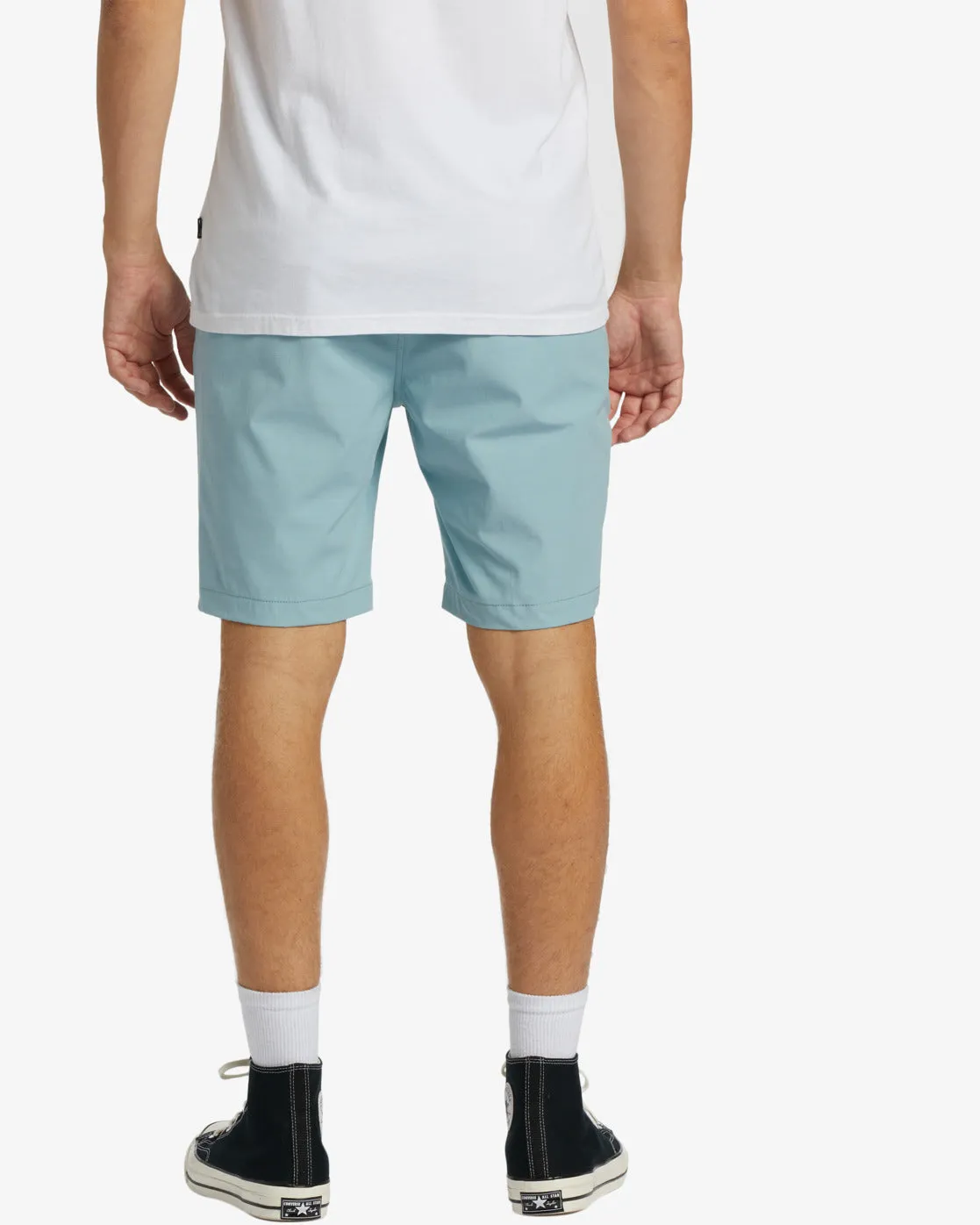 Crossfire Solid 20" Hybrid Submersible Shorts - Cloud Blue sold by Billabong product image thumbnail 4