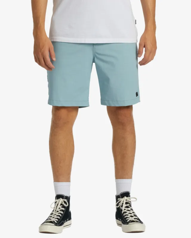 Crossfire Solid 20" Hybrid Submersible Shorts - Cloud Blue sold by Billabong