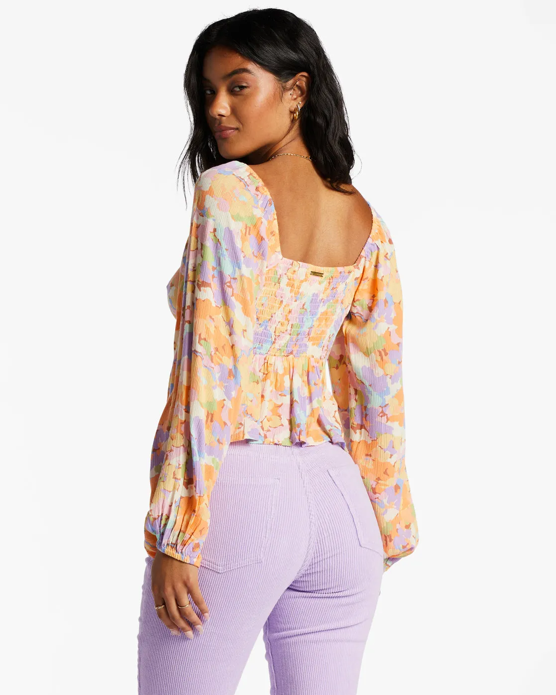 Your Fav Crop Top - White Multi sold by Billabong product image thumbnail 3