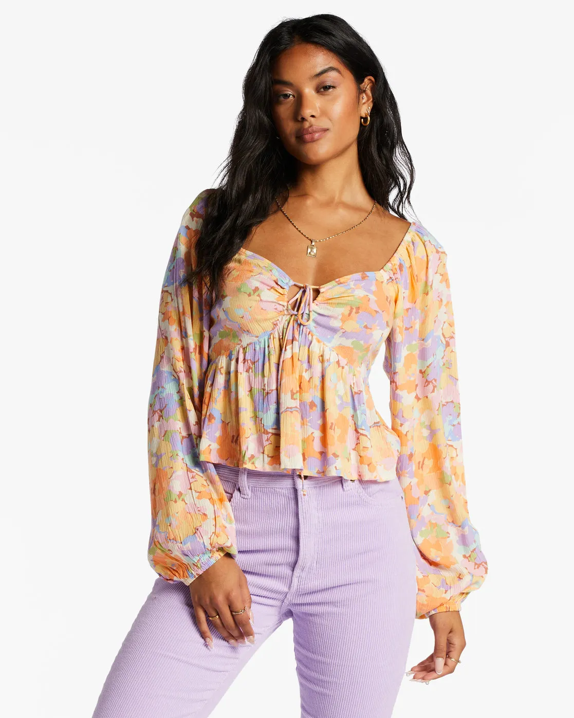 Your Fav Crop Top - White Multi sold by Billabong