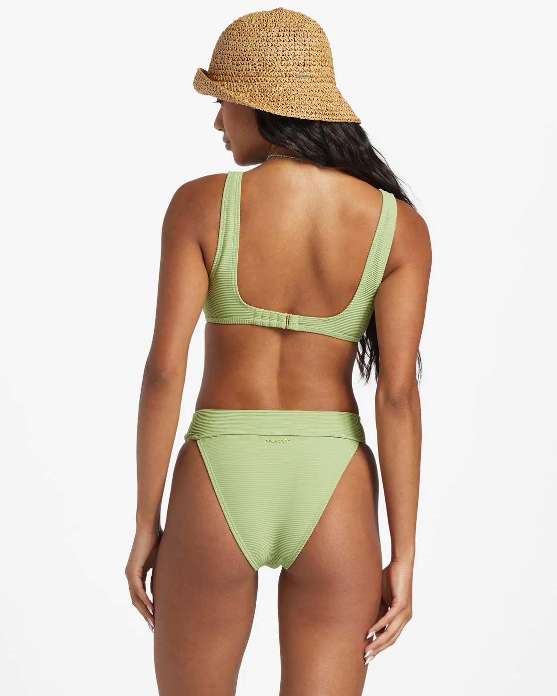 Tanlines Ava Tank Bikini Top - Palm Green sold by Billabong product image thumbnail 3