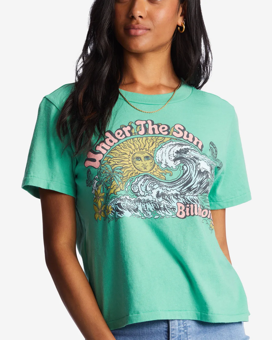 Choppy Waters T-Shirt - Sweet Grass sold by Billabong product image thumbnail 4