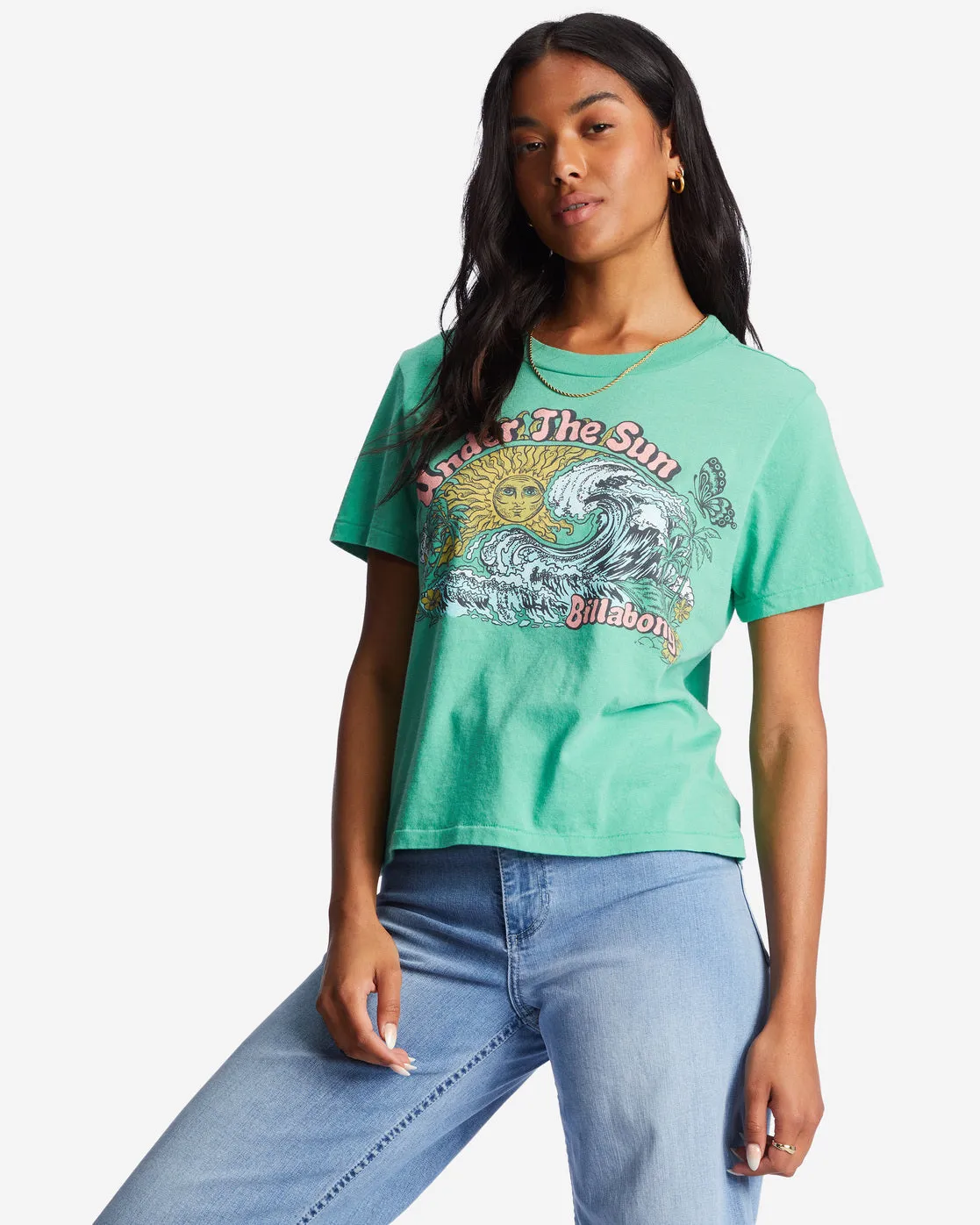 Choppy Waters T-Shirt - Sweet Grass sold by Billabong product image thumbnail 2