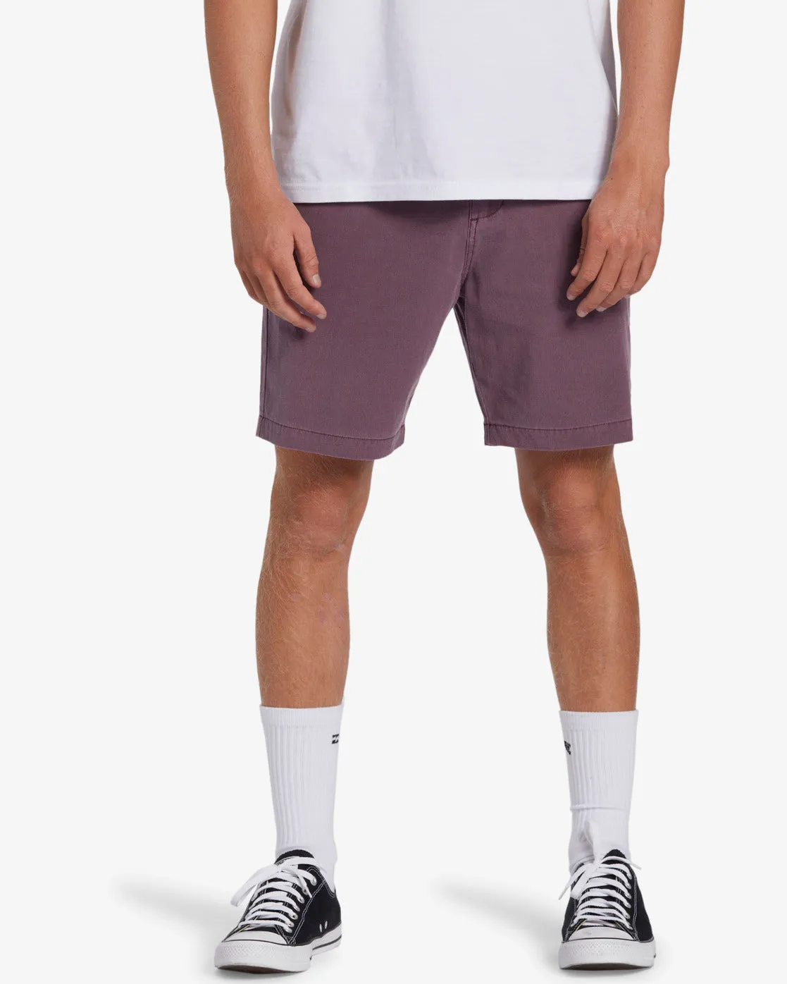 Crossfire Wave Washed 18" Hybrid Submersible Shorts - Purple Gumdrop sold by Billabong
