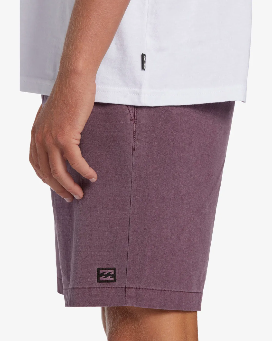 Crossfire Wave Washed 18" Hybrid Submersible Shorts - Purple Gumdrop sold by Billabong product image thumbnail 5