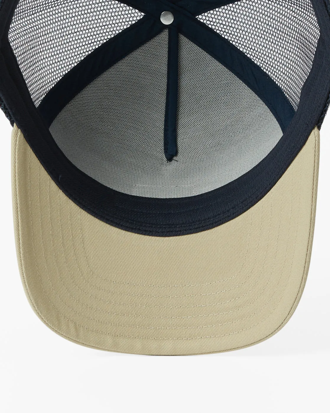 Stacked Trucker Hat - Navy/Khaki sold by Billabong product image thumbnail 5