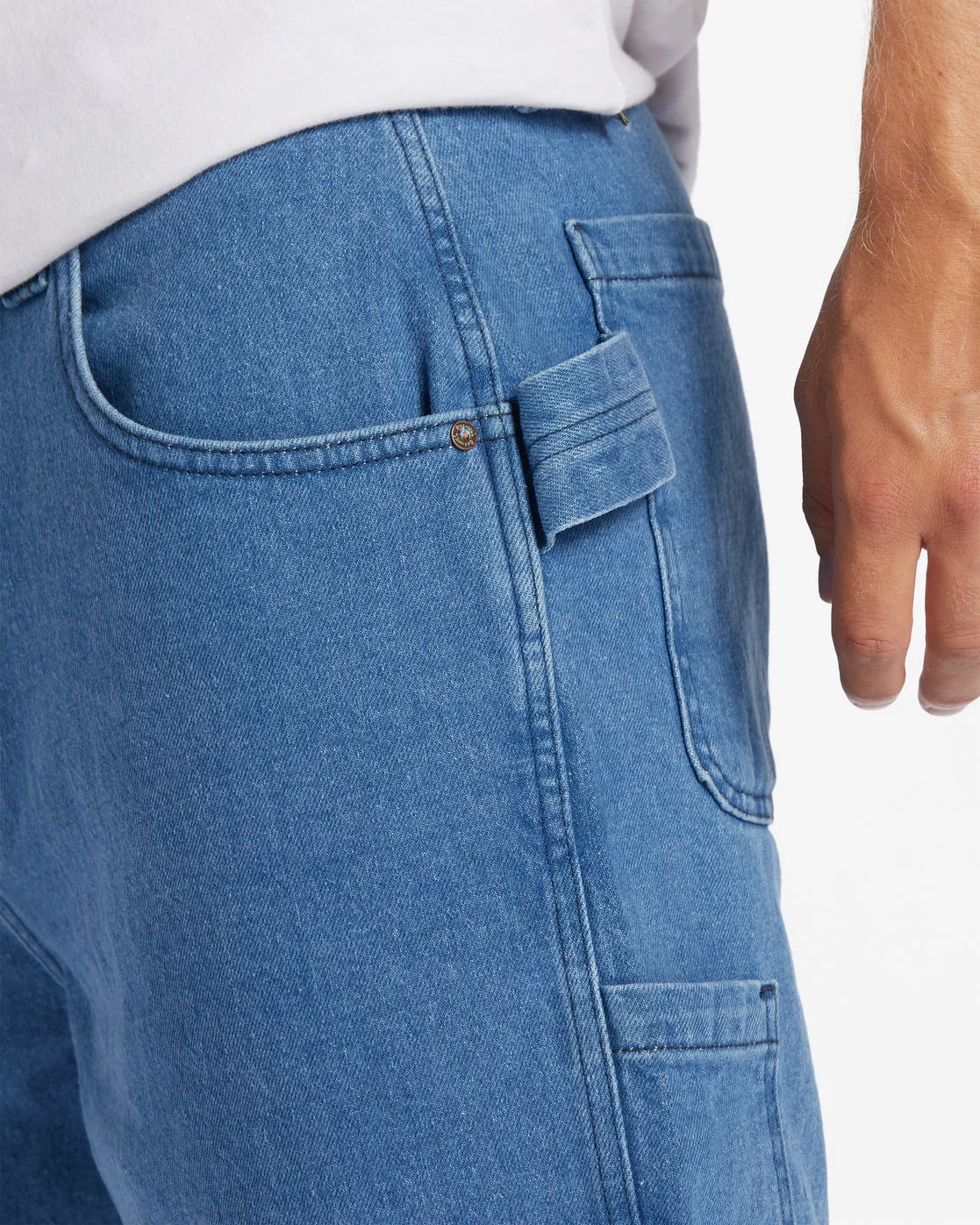 Bad Dog Denim Shorts - Indigo sold by Billabong product image thumbnail 5