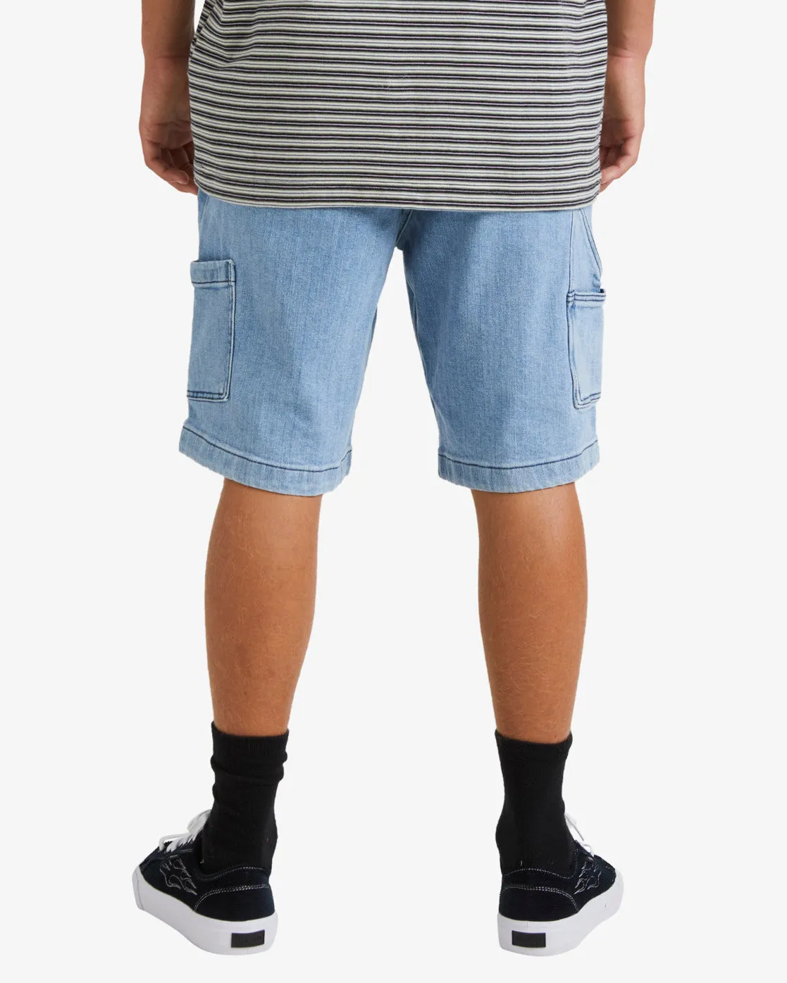 Bad Dog Denim Shorts - Indigo sold by Billabong product image thumbnail 3
