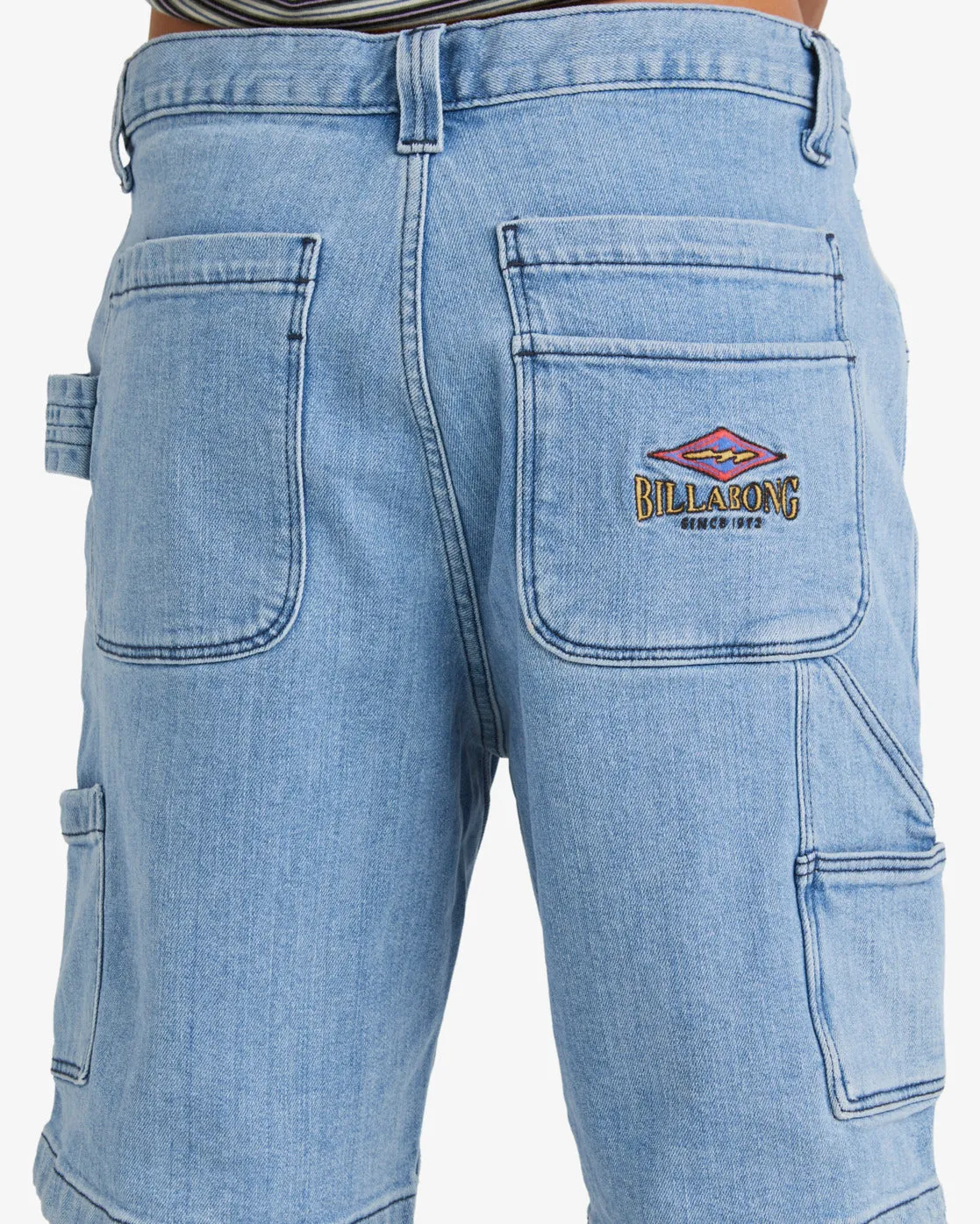 Bad Dog Denim Shorts - Indigo sold by Billabong product image thumbnail 4