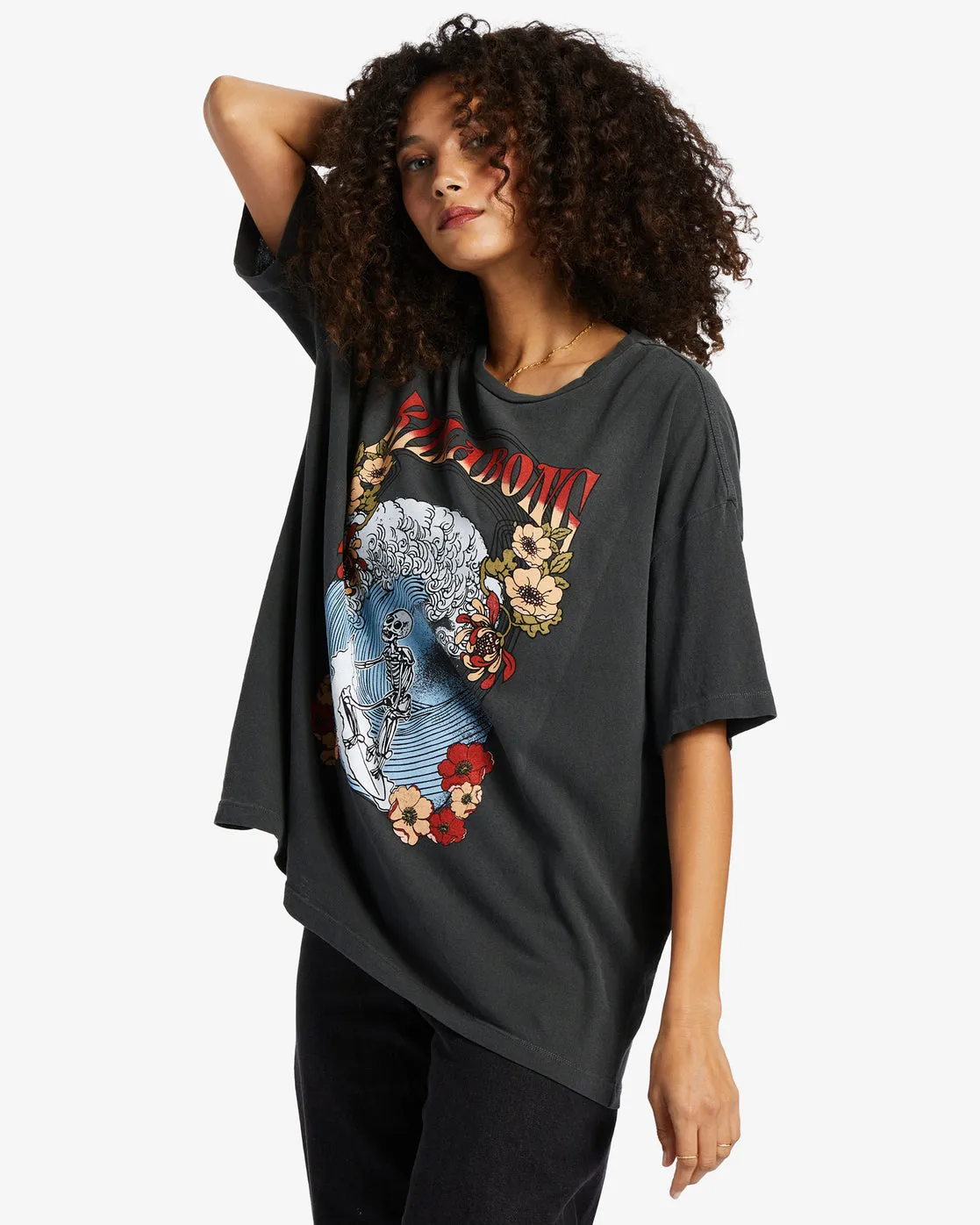 Big Wave T-Shirt - Off Black sold by Billabong product image thumbnail 3