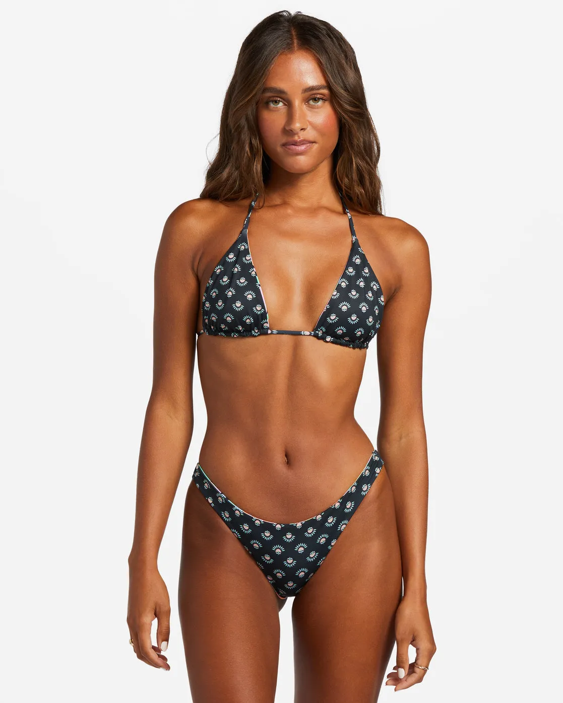 Dont Trip Reversible Triangle Bikini Top - Black Pebble sold by Billabong product image thumbnail 4