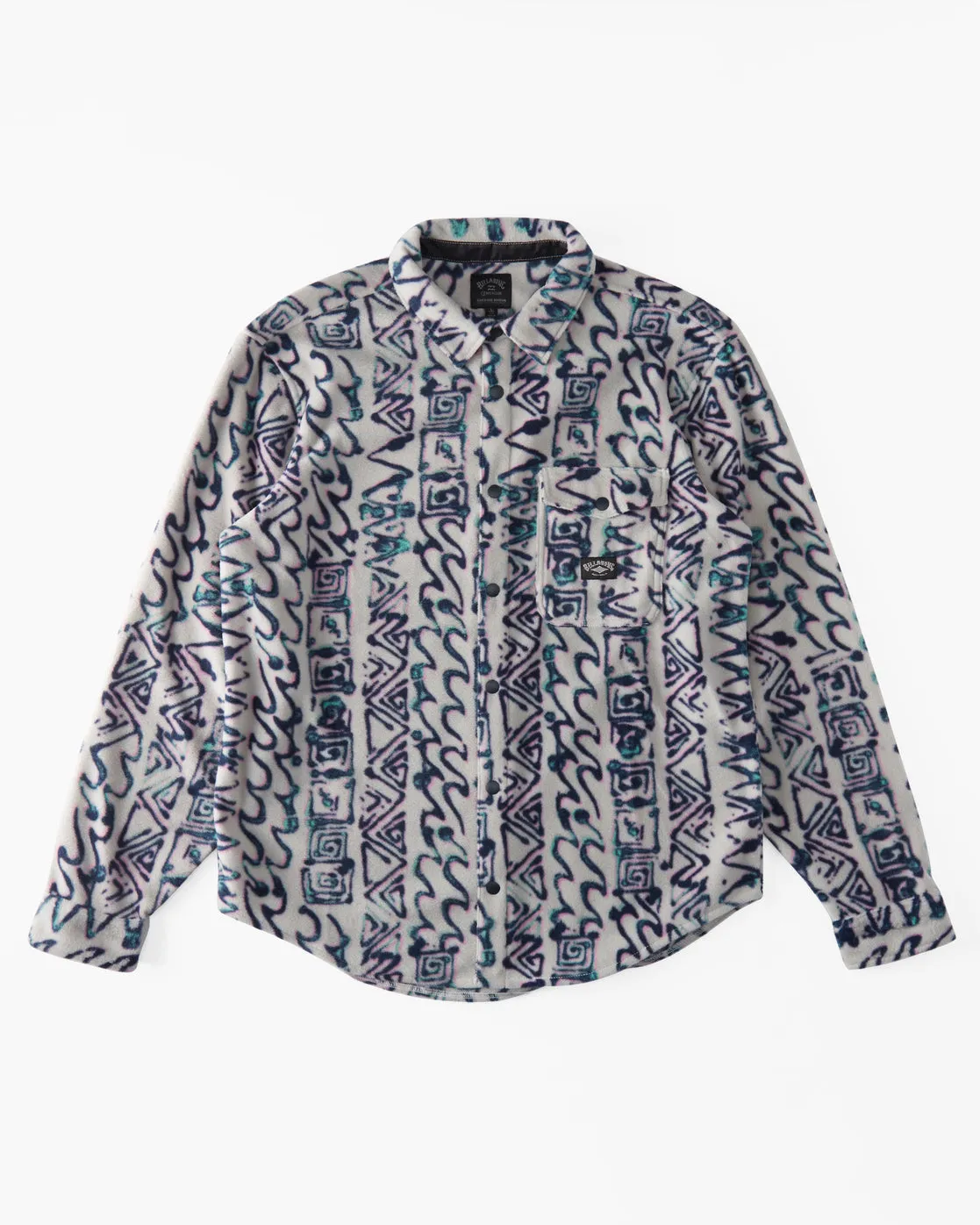A/Div Furnace Long Sleeve Flannel Shirt - Cement sold by Billabong product image thumbnail 5