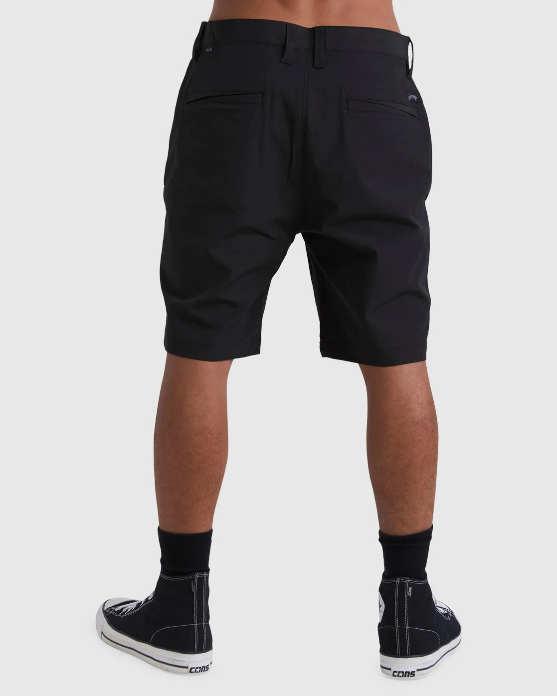 Crossfire Solid 20" Hybrid Submersible Shorts - Black sold by Billabong product image thumbnail 3