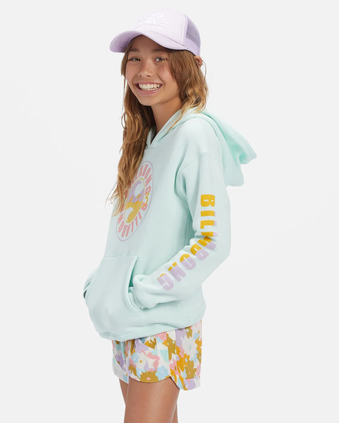 Girls Surf All Day Sweatshirt - Sweet Mint sold by Billabong product image thumbnail 2