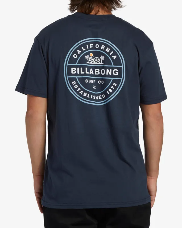 Rotor California T-Shirt - Navy sold by Billabong