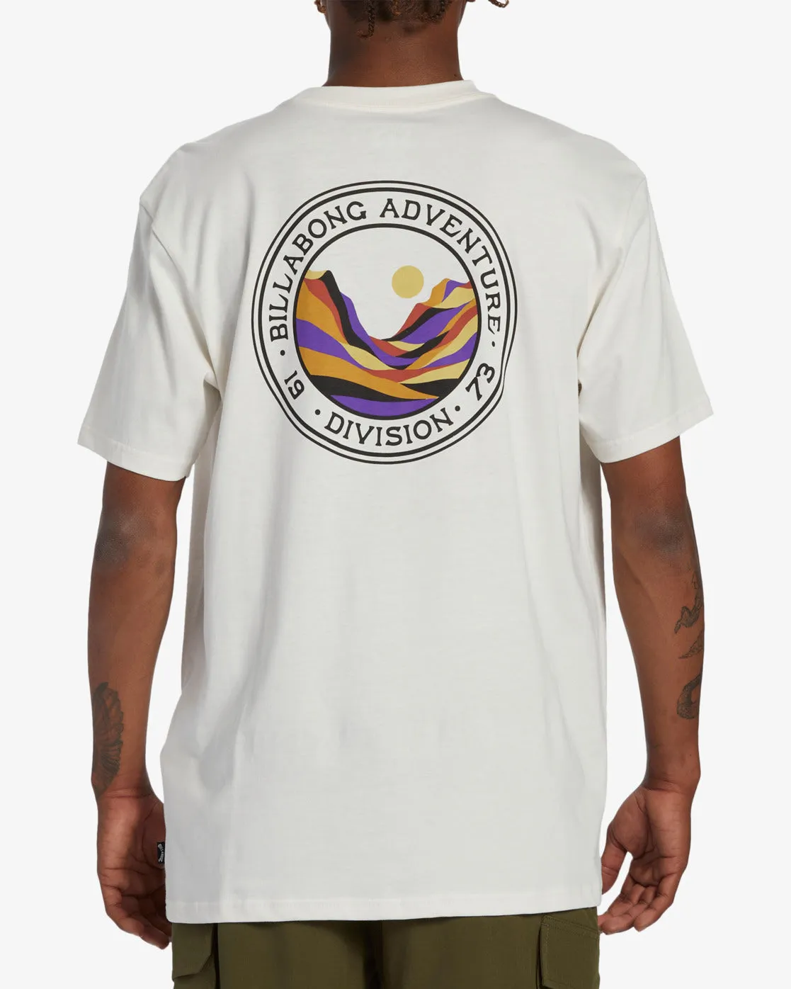 Rockies T-Shirt - Off White sold by Billabong