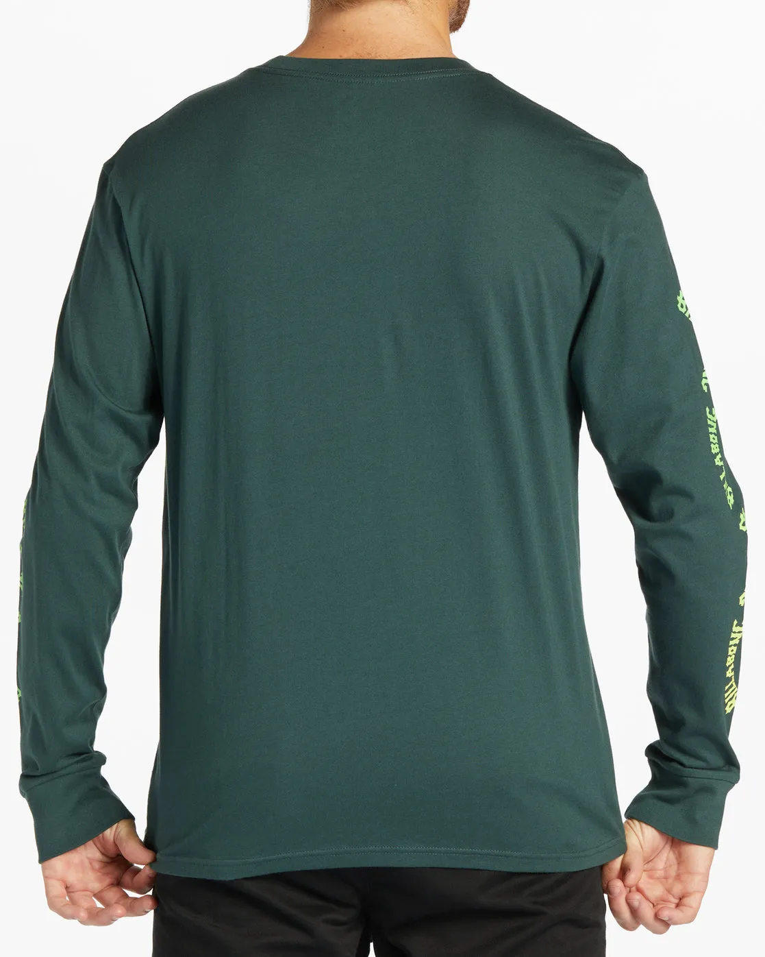 Snaking Arches Long Sleeve T-Shirt - Dark Forest sold by Billabong product image thumbnail 3