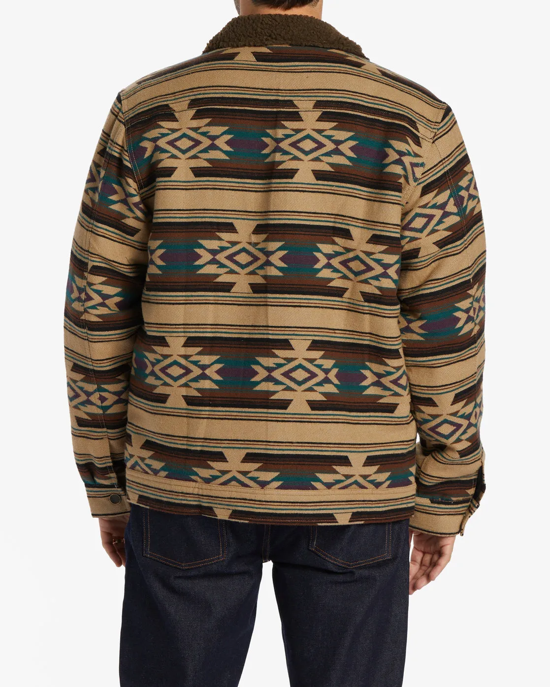 Barlow Sherpa Lined Jacket - Gravel sold by Billabong product image thumbnail 3