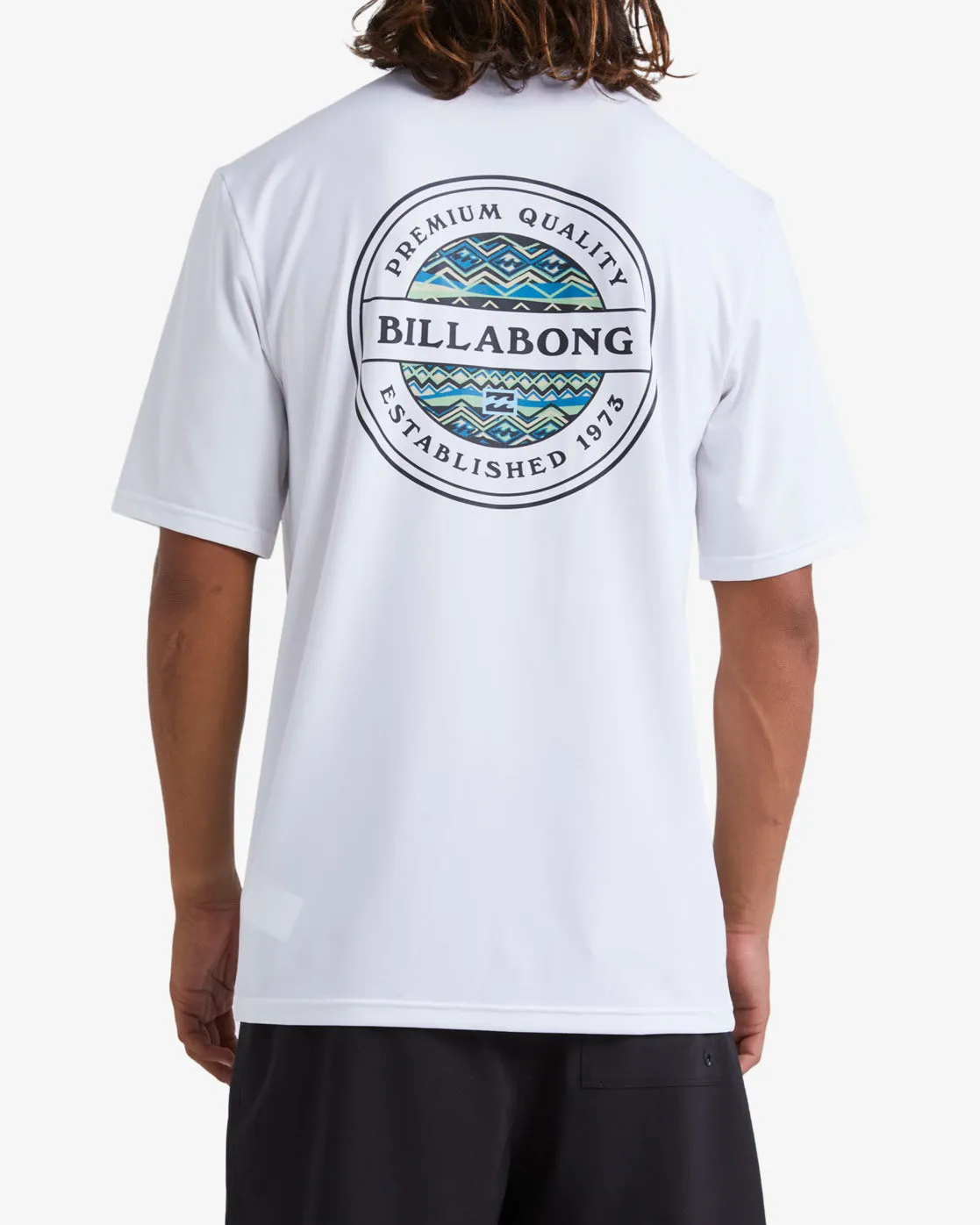 Rotor Loose Fit Short Sleeve Surf Tee - White sold by Billabong product image thumbnail 3