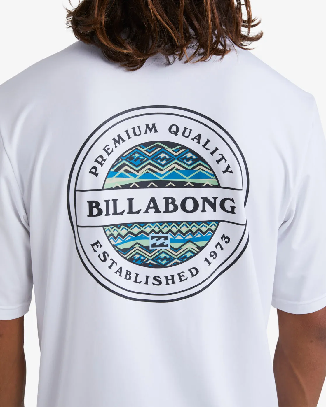 Rotor Loose Fit Short Sleeve Surf Tee - White sold by Billabong product image thumbnail 4