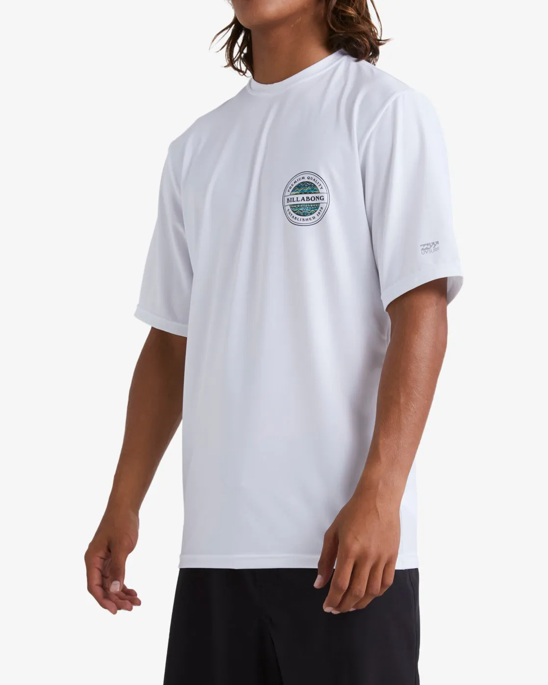 Rotor Loose Fit Short Sleeve Surf Tee - White sold by Billabong product image thumbnail 2