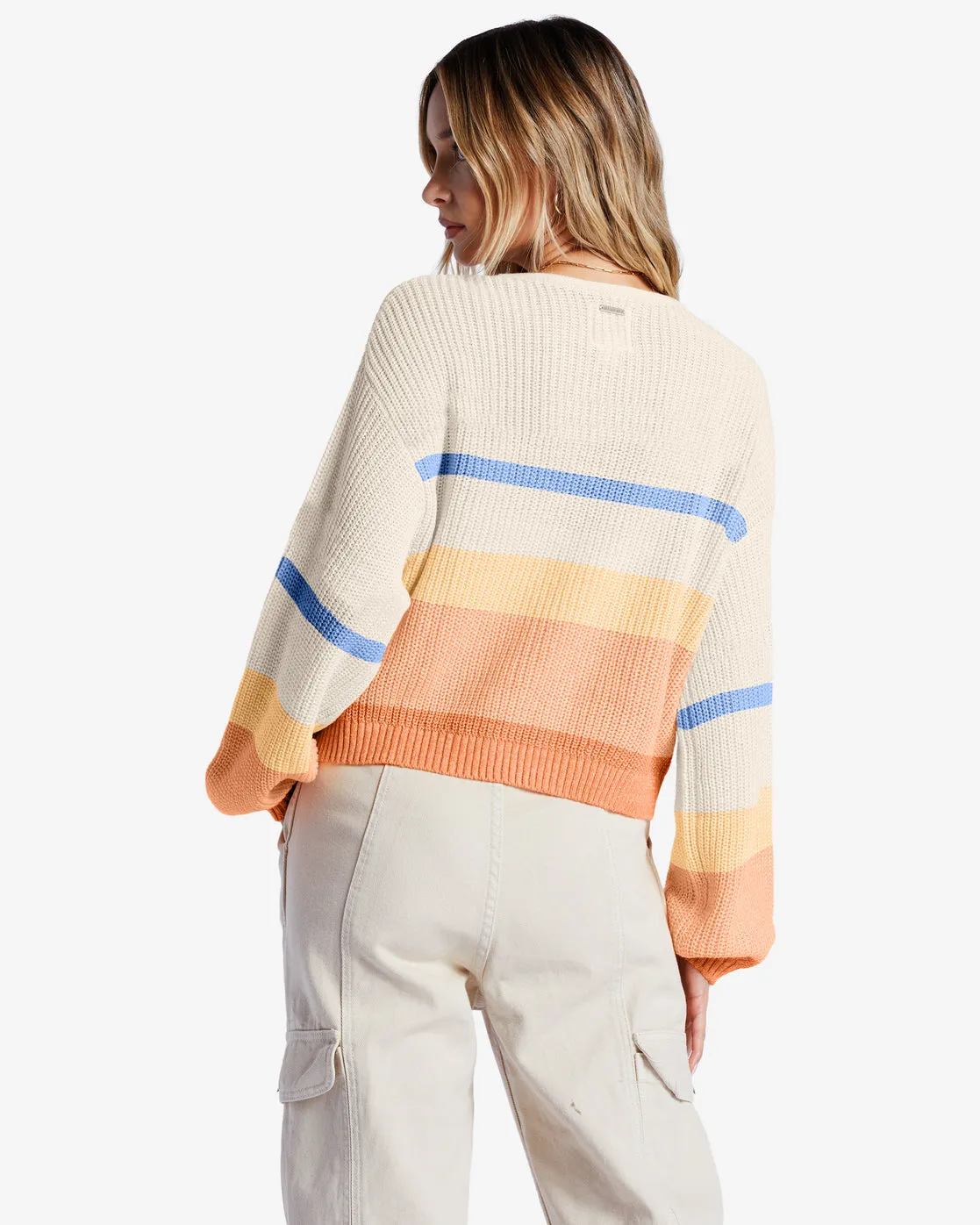 Changing Tides Pullover Sweater - Light Melon sold by Billabong product image thumbnail 3