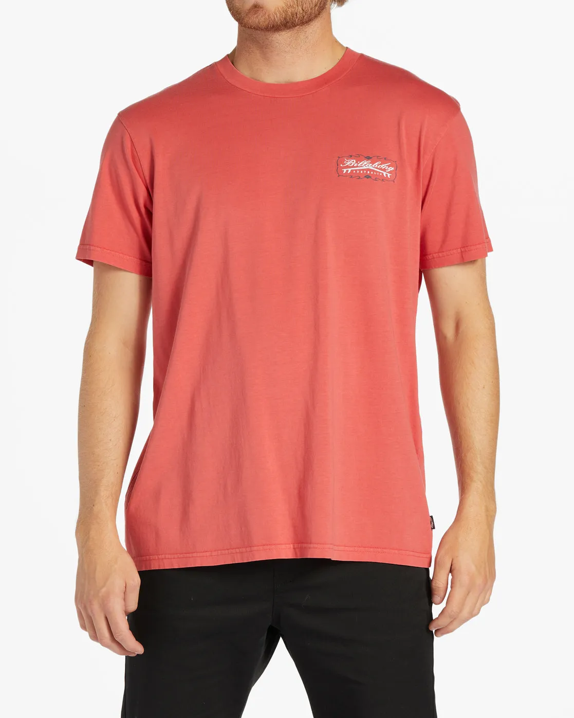 Crossboards Short Sleeve Wave Washed T-Shirt - Coral sold by Billabong product image thumbnail 2