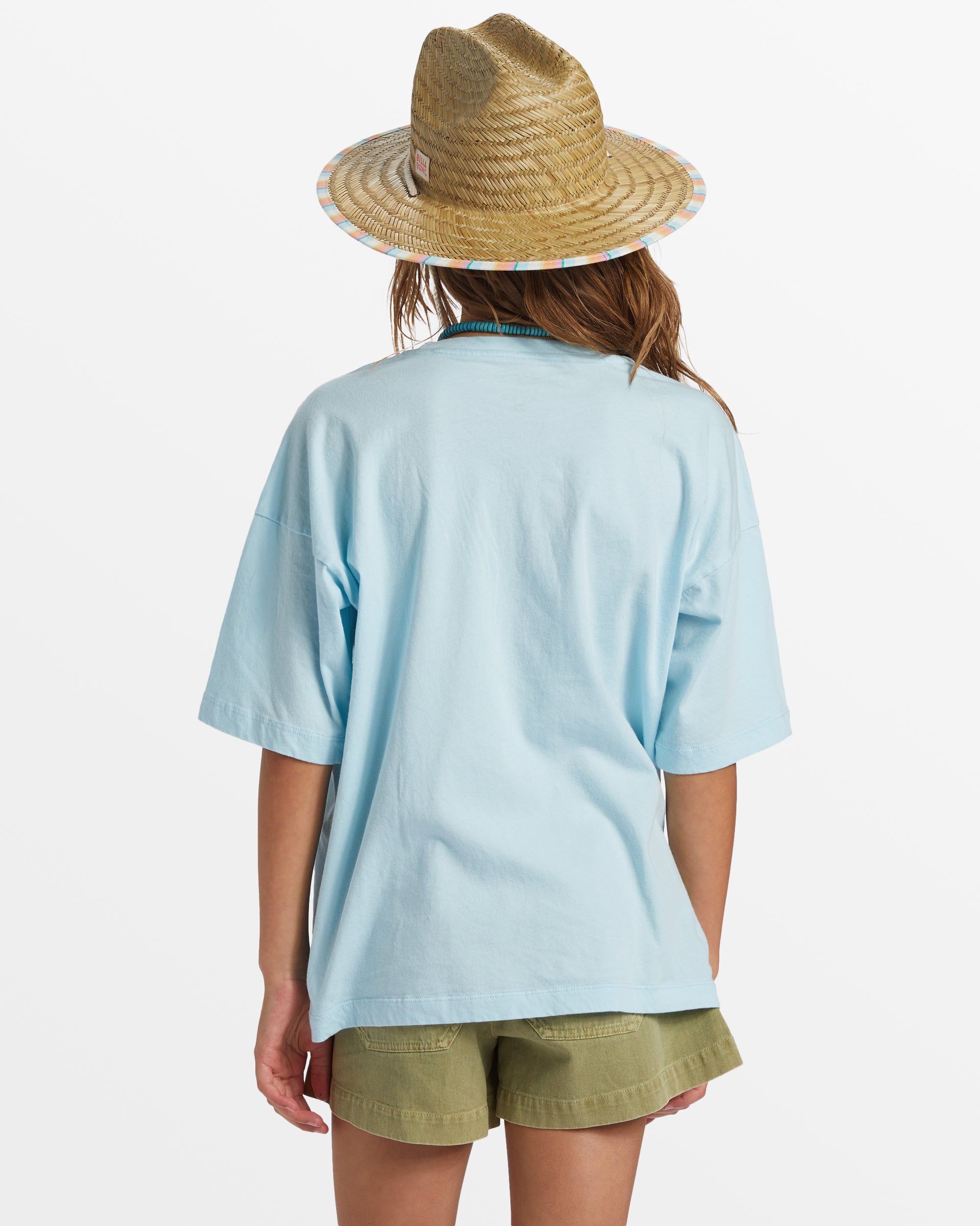 Girl's Waves And Sun Oversized T-Shirt - Blue Glow sold by Billabong product image thumbnail 2