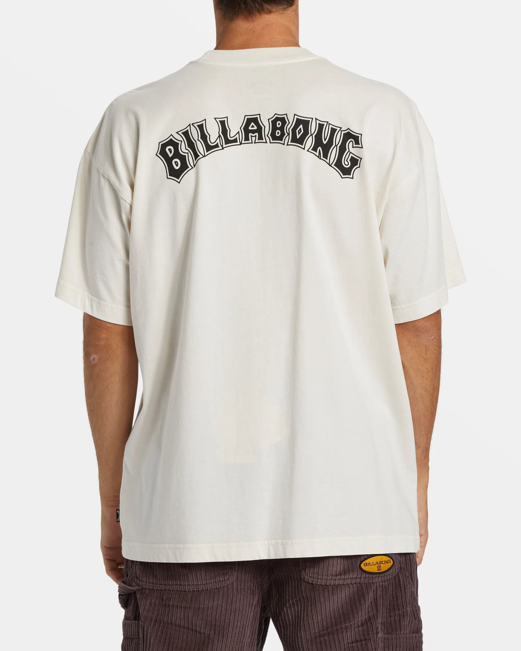 Arch Wave T-Shirt - Off White sold by Billabong product image thumbnail 2