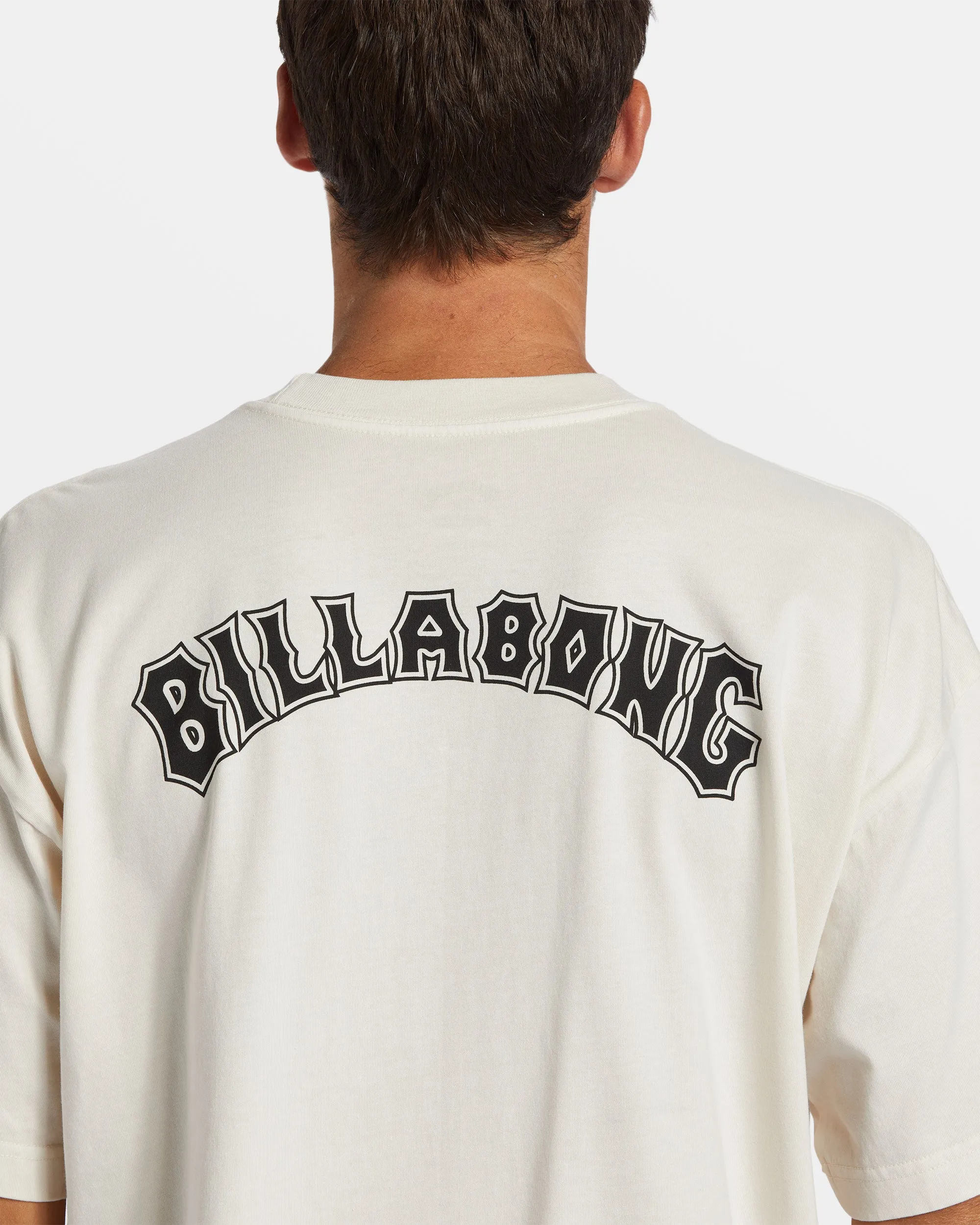 Arch Wave T-Shirt - Off White sold by Billabong product image thumbnail 4