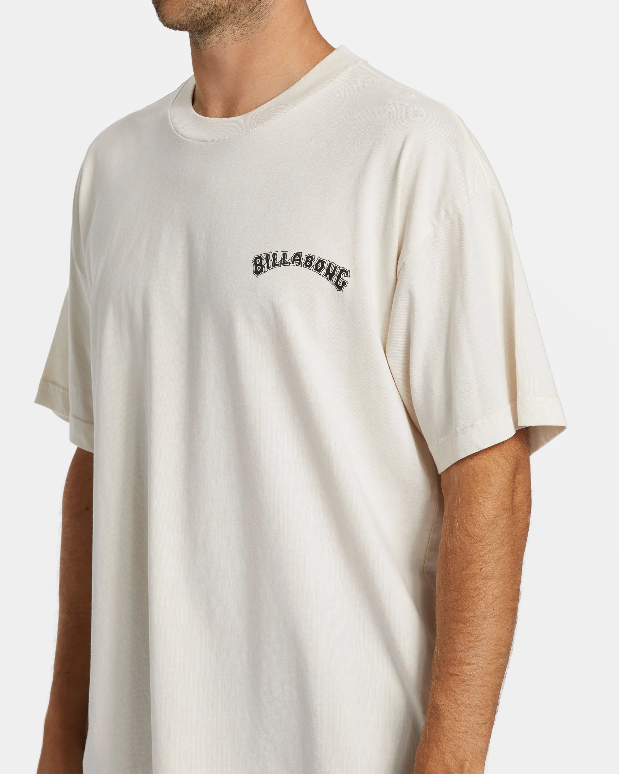 Arch Wave T-Shirt - Off White sold by Billabong product image thumbnail 5