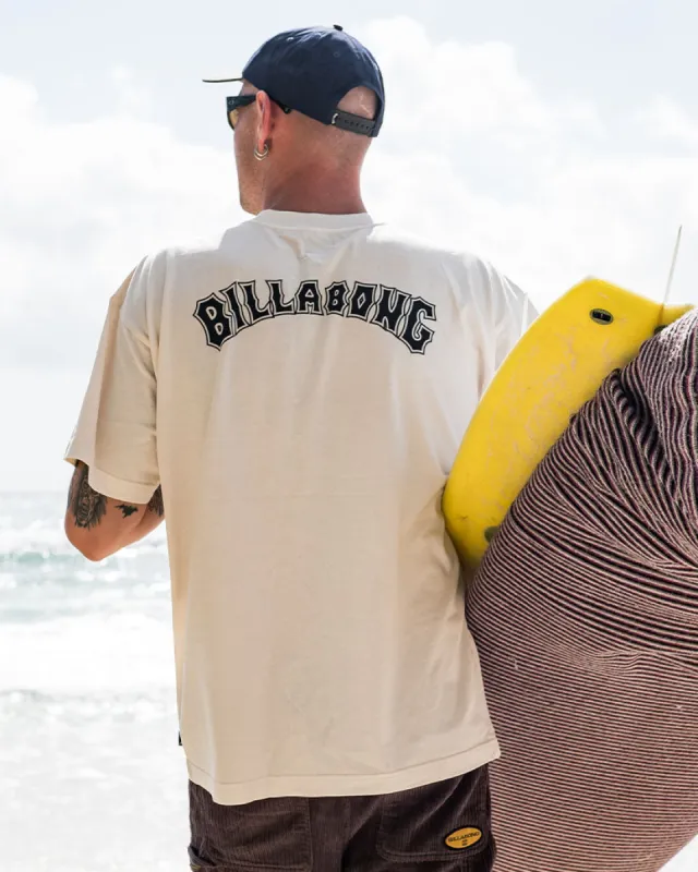 Arch Wave T-Shirt - Off White sold by Billabong