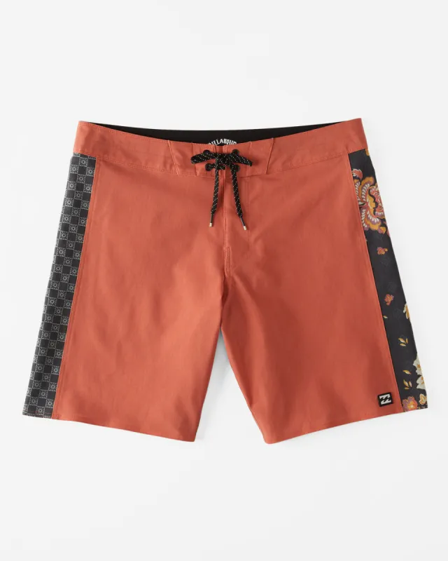 D Bah Pro 18" Boardshorts - Burnt Red sold by Billabong