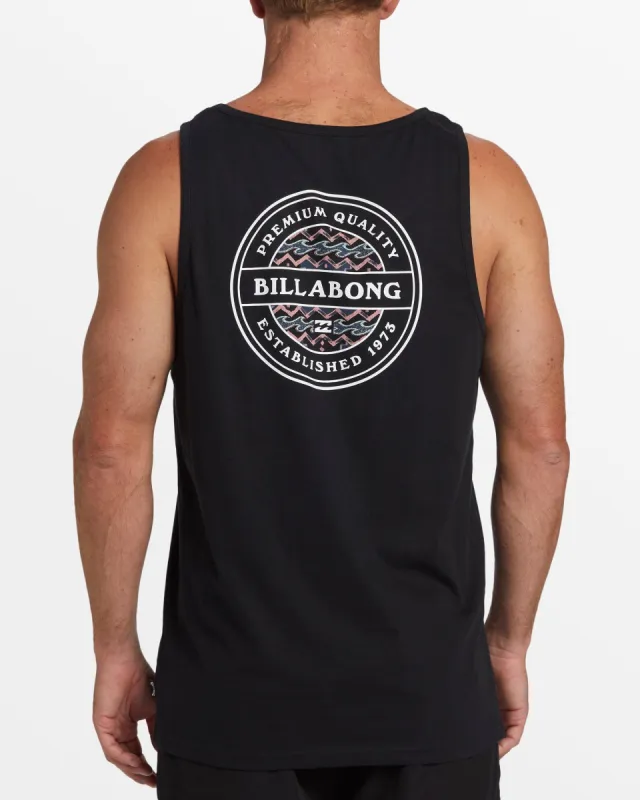 Rotor Tank - Black sold by Billabong