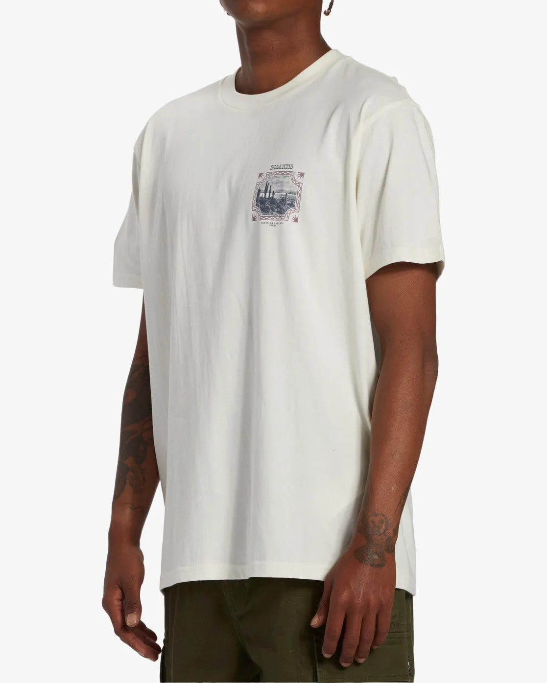 Crossed Up T-Shirt - Off White sold by Billabong product image thumbnail 5