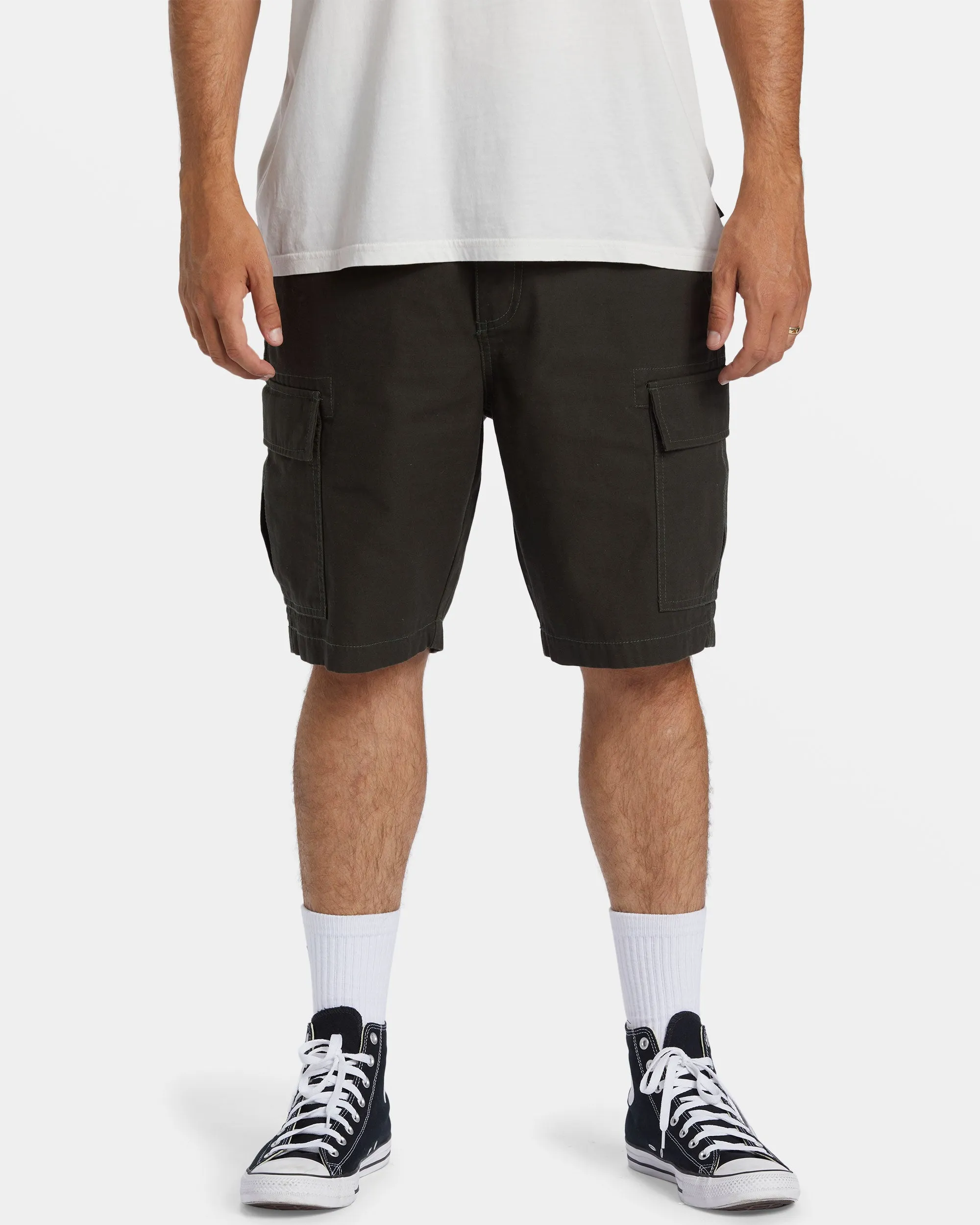 Combat Cargo Shorts - Dark Military sold by Billabong