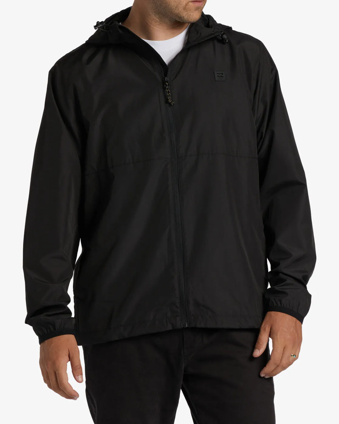 A/Div Transport Windbreaker Jacket - Black sold by Billabong