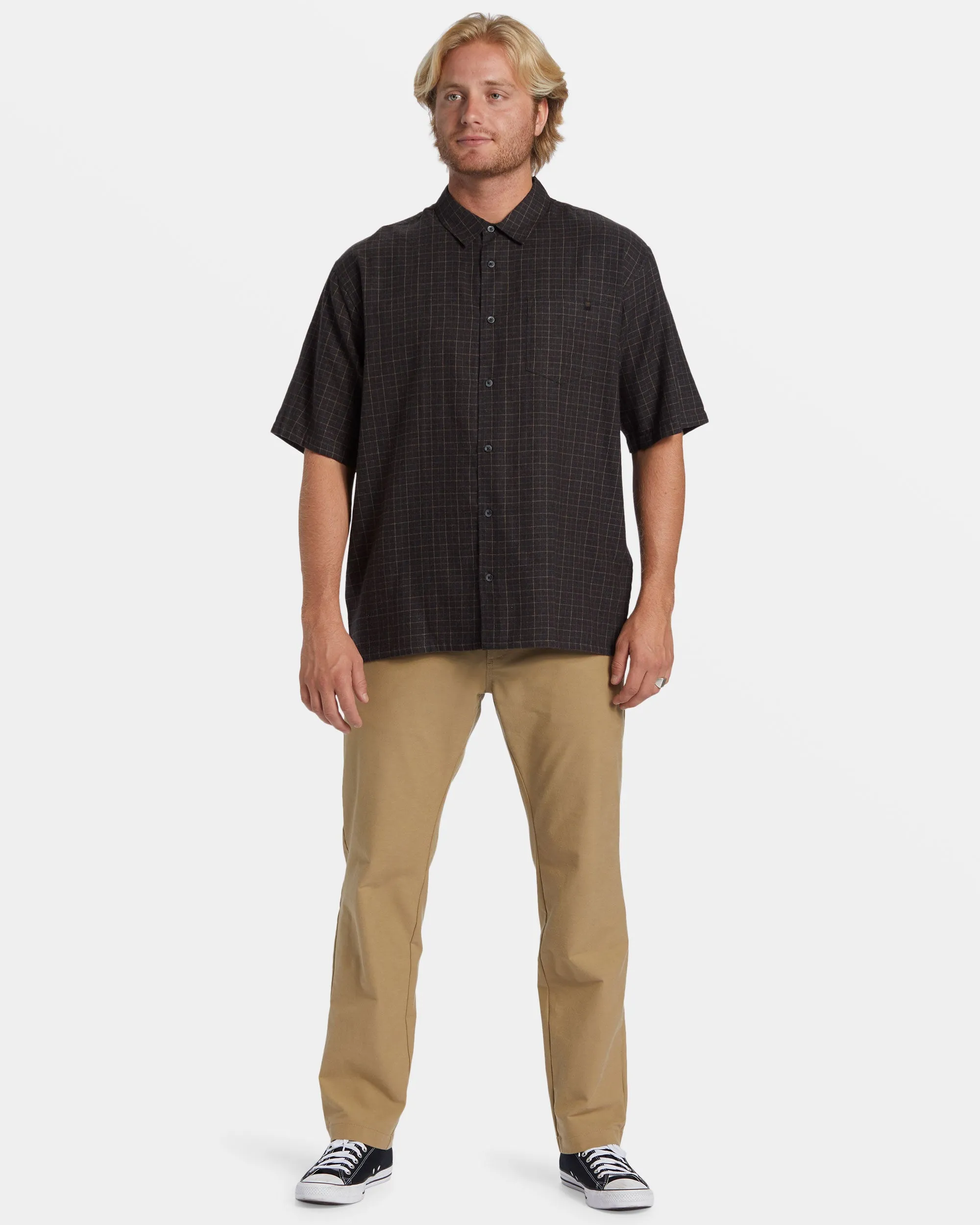 Mogul Short Sleeve Shirt - Washed Black sold by Billabong product image thumbnail 5