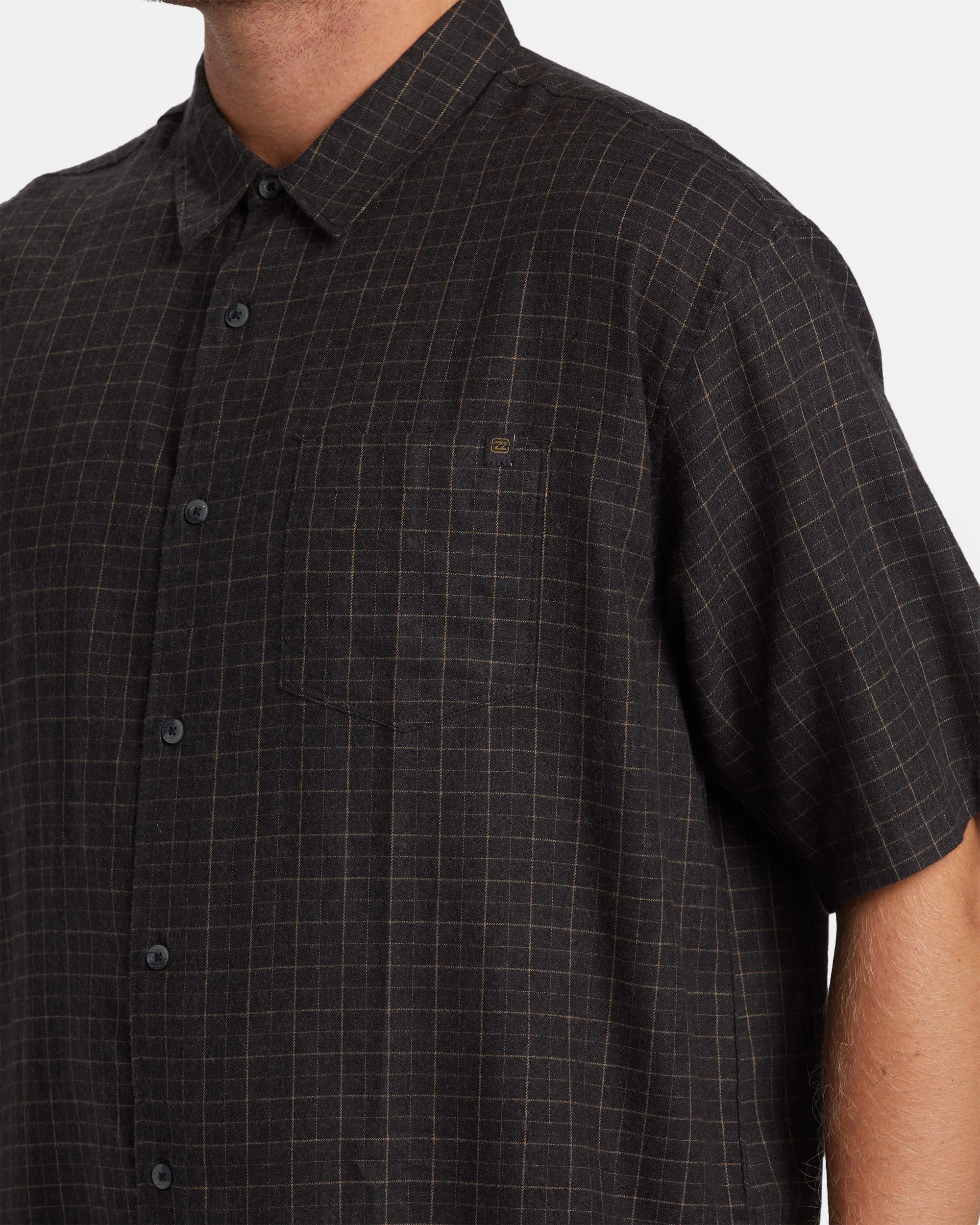 Mogul Short Sleeve Shirt - Washed Black sold by Billabong product image thumbnail 4
