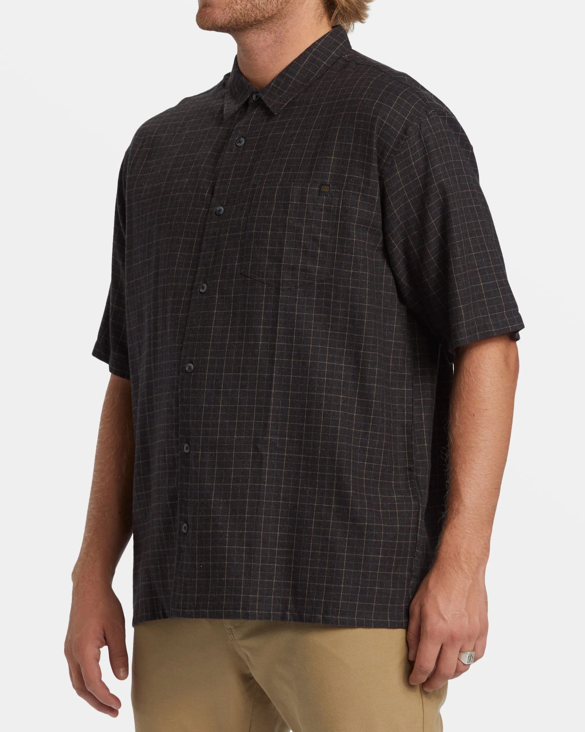 Mogul Short Sleeve Shirt - Washed Black sold by Billabong product image thumbnail 3