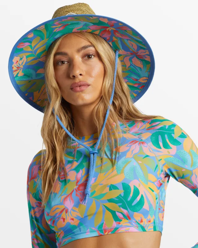 Tipton Straw Lifeguard Hat - Marina sold by Billabong