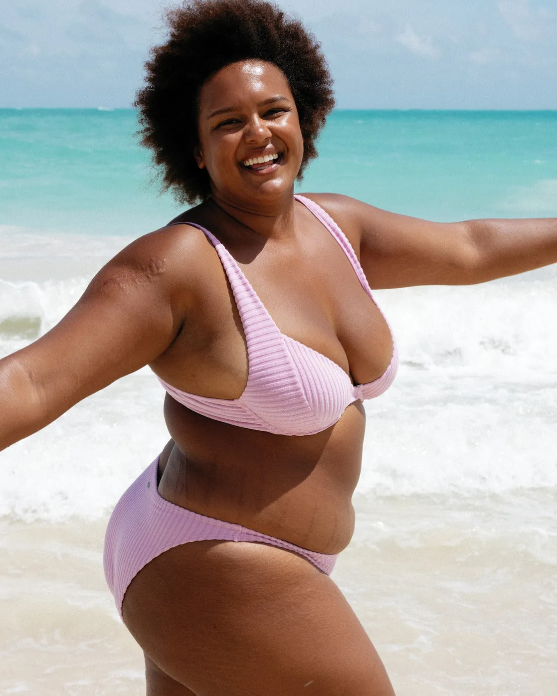 In The Loop Tropic Bikini Bottoms - Tulip sold by Billabong