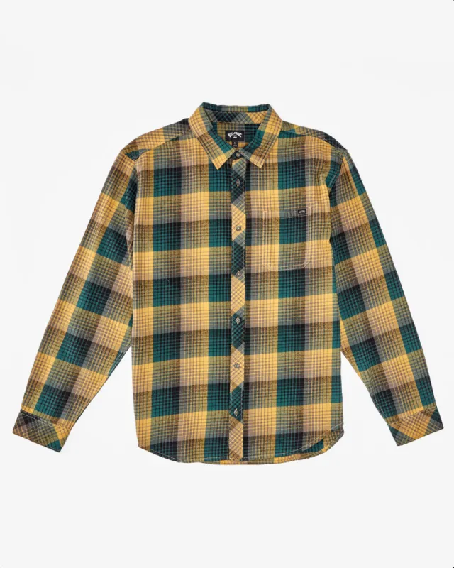 Coastline Flannel - North Sea sold by Billabong