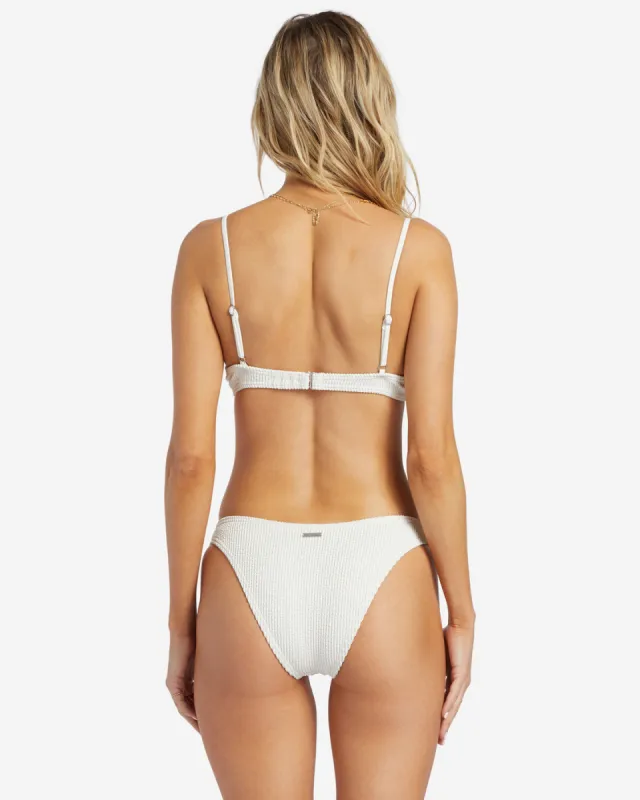 Summer High Hike Bikini Bottoms - Salt Crystal sold by Billabong