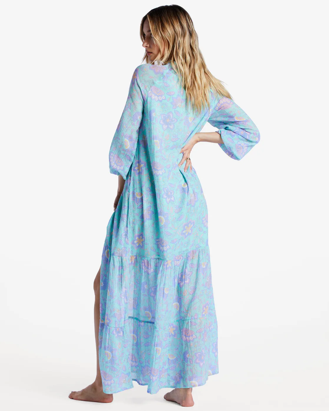 Daring Heart Maxi Dress - Tropical Blue sold by Billabong product image thumbnail 3
