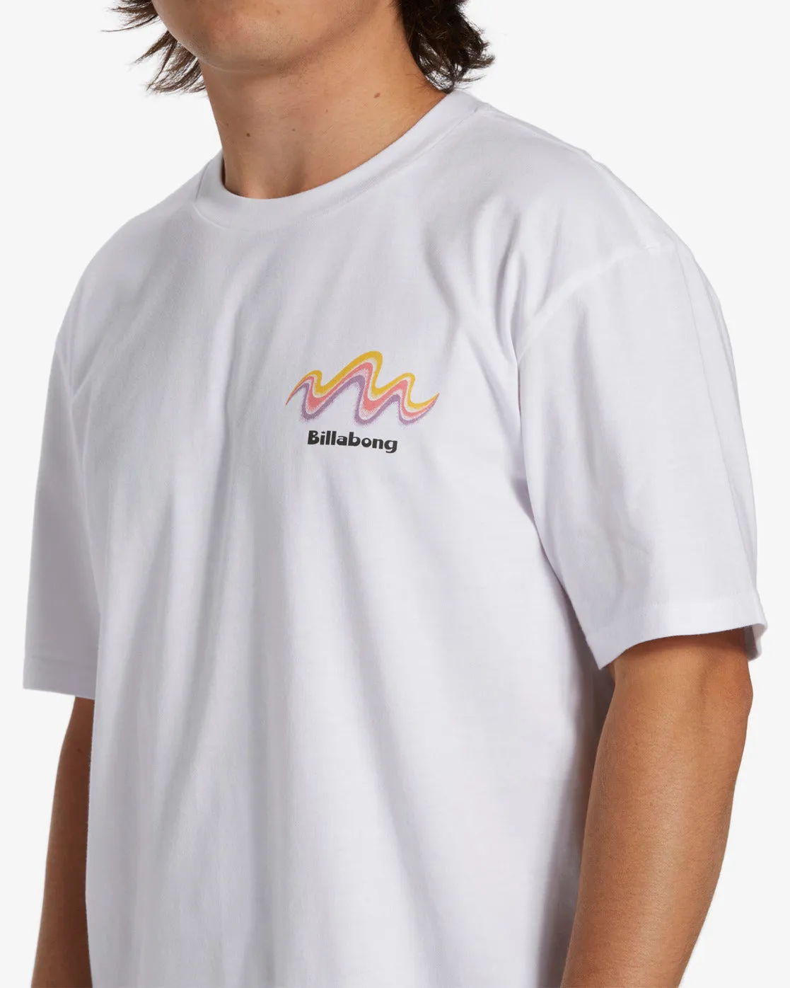 Segment T-Shirt - White sold by Billabong product image thumbnail 3