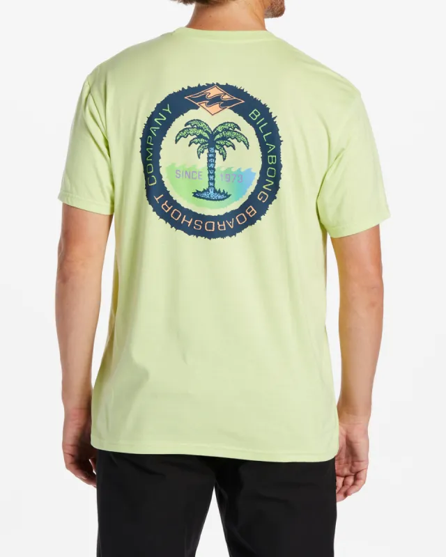 Transport T-Shirt - Light Green sold by Billabong